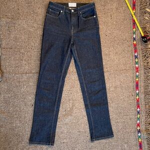 Everlane High Rise Straight Jeans 27R